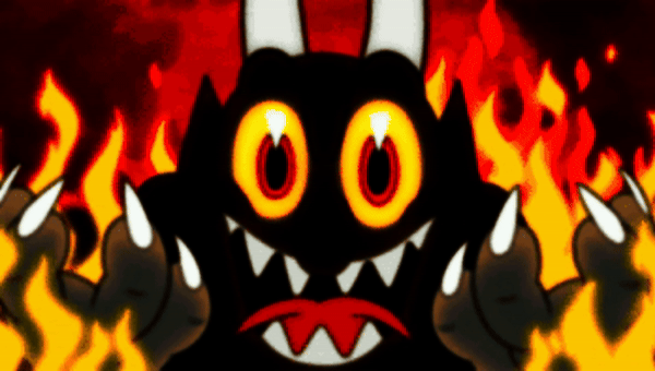 A description of the image content Devil